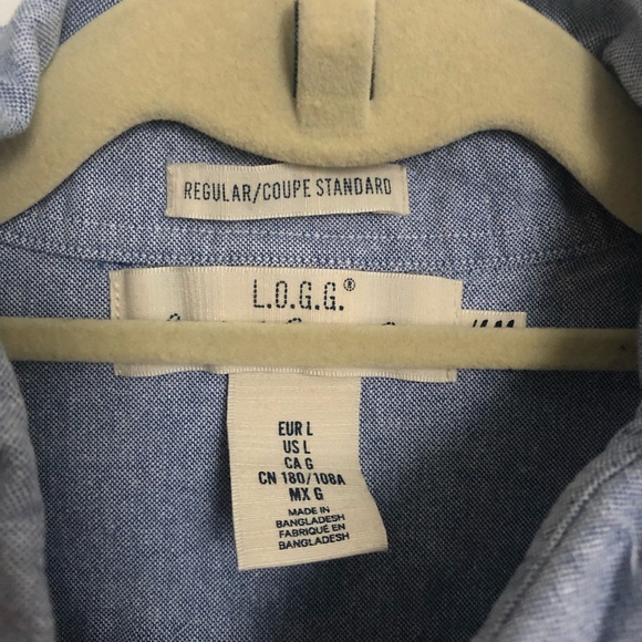 H&M men’s beach button down - Picture 2 of 5